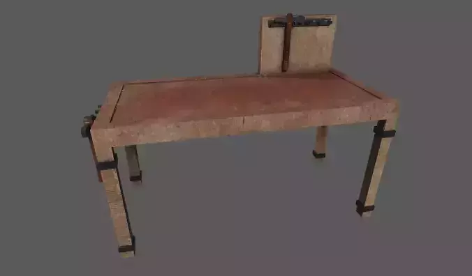 Wooden Workbench 