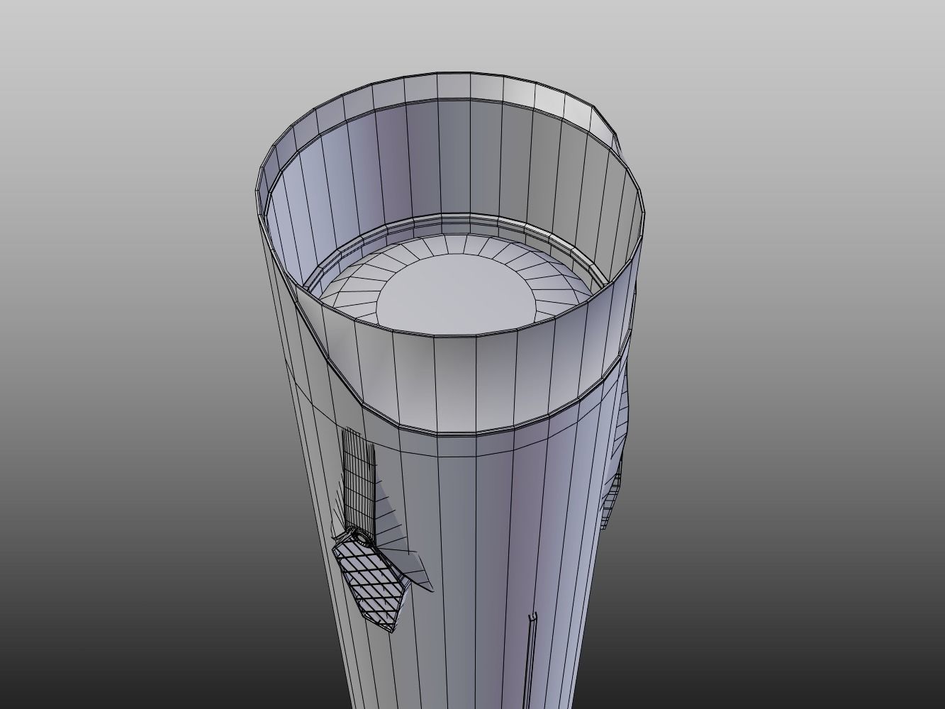 SpaceX - BFR - Big Falcon Rocket 3D model_14