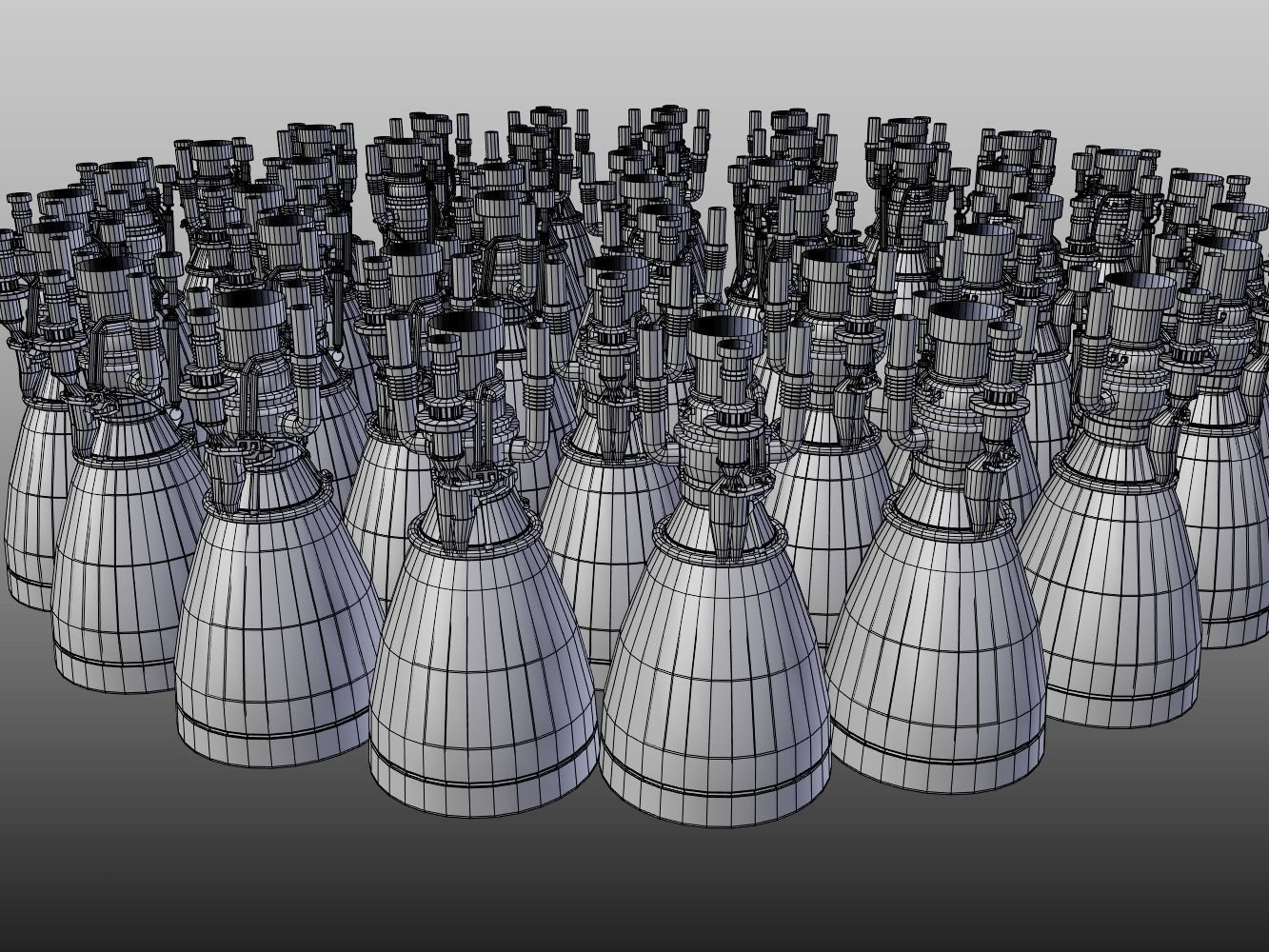 SpaceX - BFR - Big Falcon Rocket 3D model_17