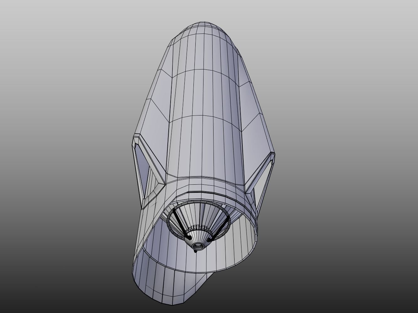 SpaceX - BFR - Big Falcon Rocket 3D model_11