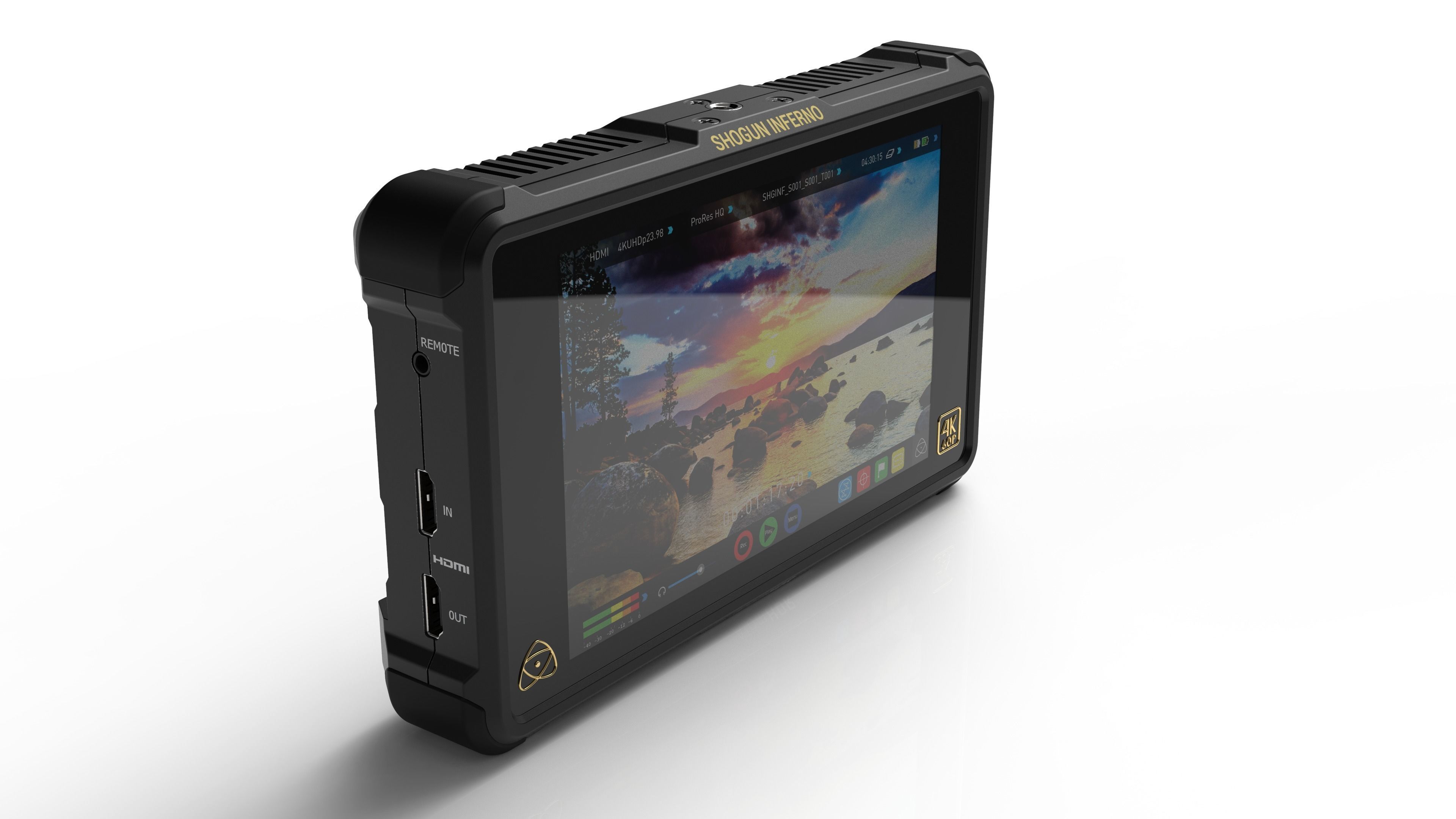 Atomos Shogun Inferno Monitor Recorder CAD 3D Model 3D model_4