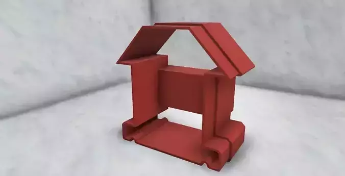 Tiny House Shape Cookie Cutter