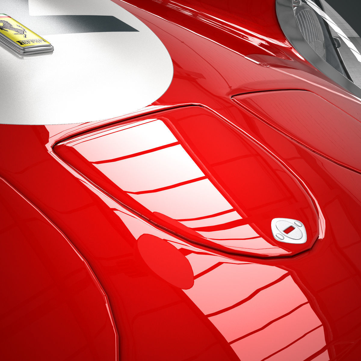 Ferrari 250 GTO - 3757GT - No Engine 3D model_17