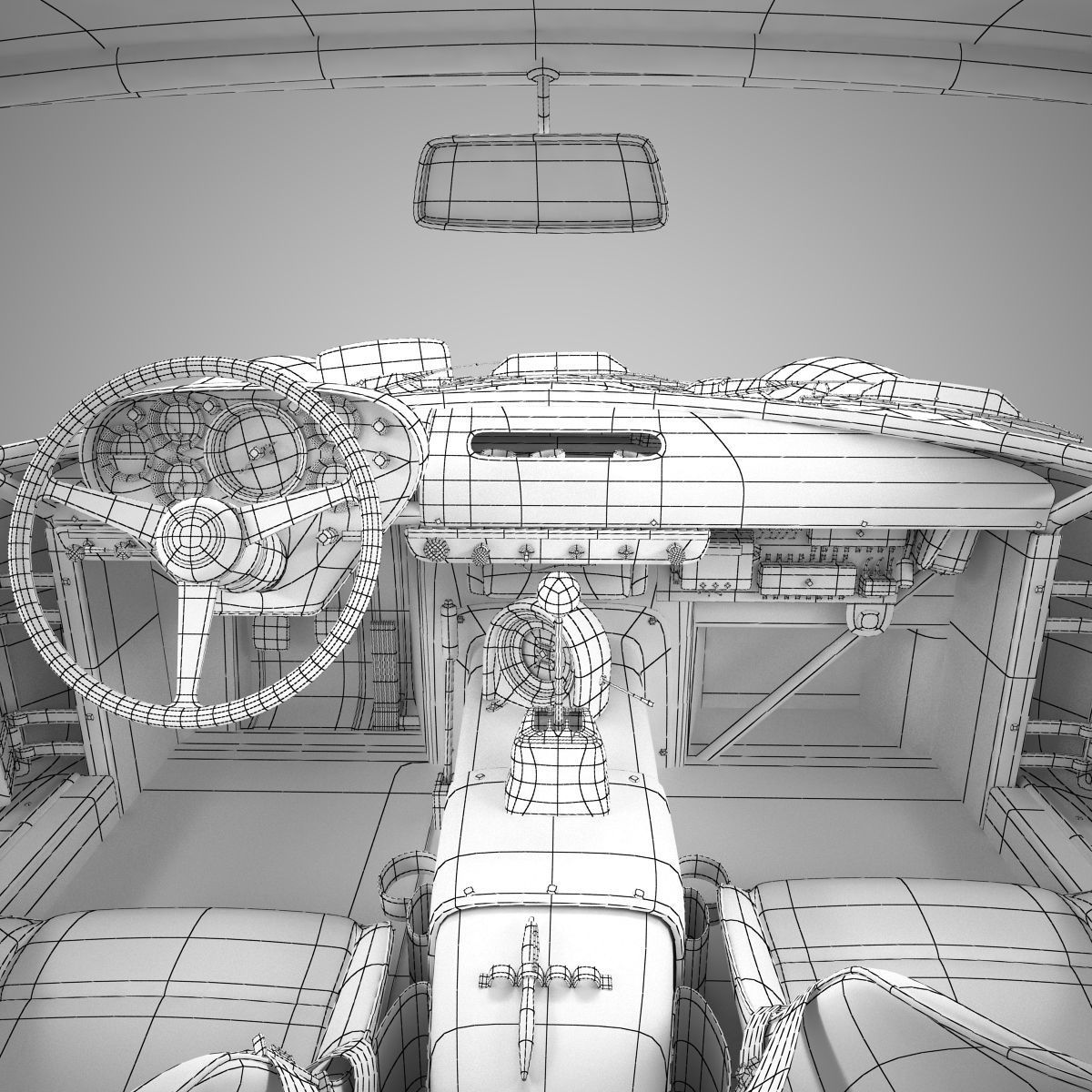 Ferrari 250 GTO - 3757GT - No Engine 3D model_81