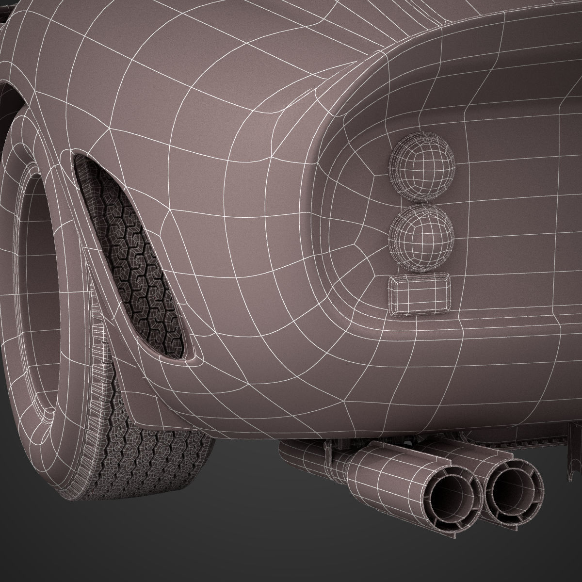 Ferrari 250 GTO - 3757GT - No Engine 3D model_32