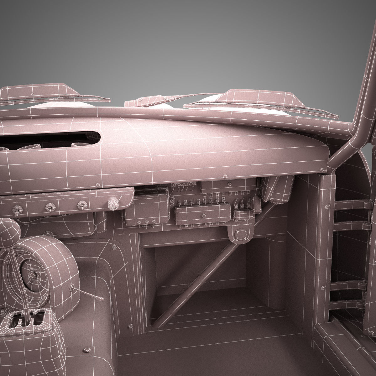 Ferrari 250 GTO - 3757GT - No Engine 3D model_50