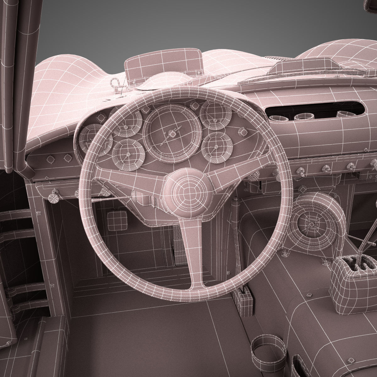 Ferrari 250 GTO - 3757GT - No Engine 3D model_42