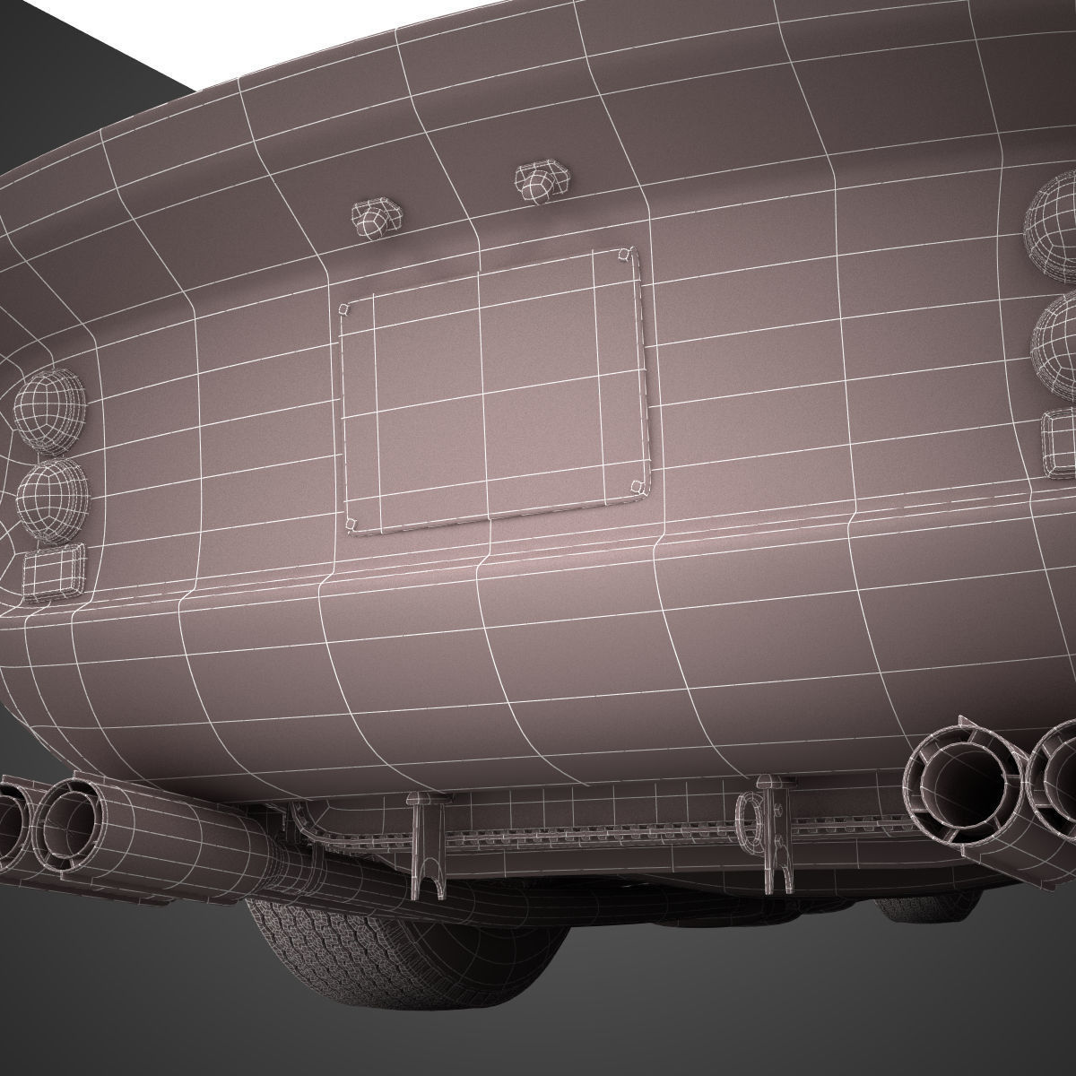 Ferrari 250 GTO - 3757GT - No Engine 3D model_34