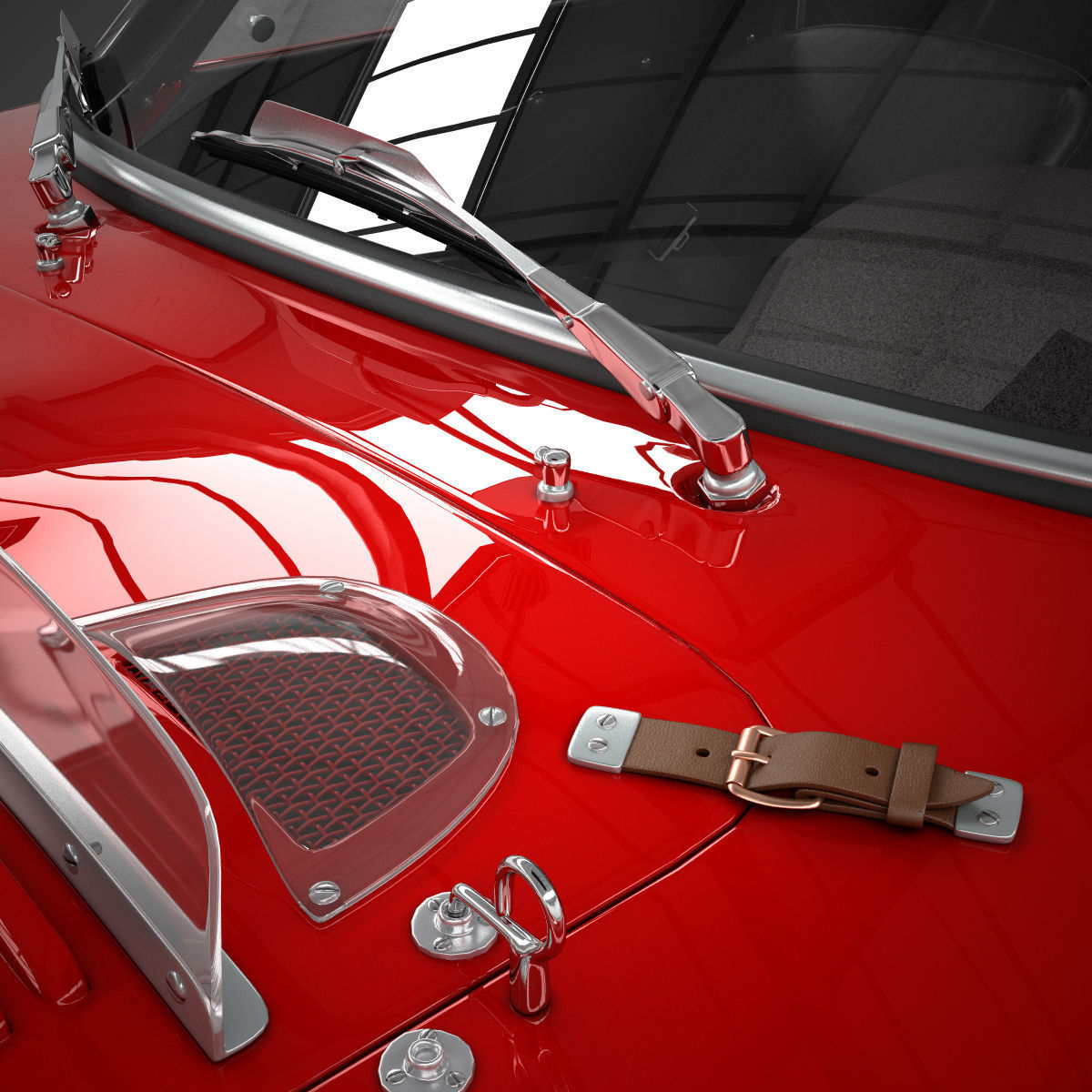 Ferrari 250 GTO - 3757GT - No Engine 3D model_29