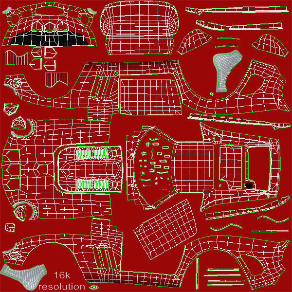 Ferrari 250 GTO - 3757GT - No Engine 3D model_61