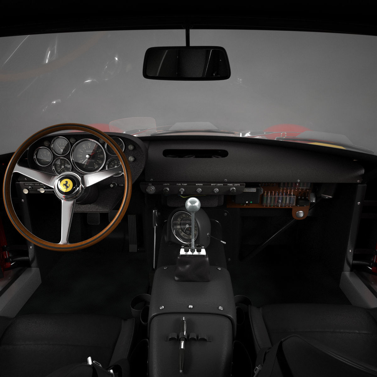 Ferrari 250 GTO - 3757GT - No Engine 3D model_73