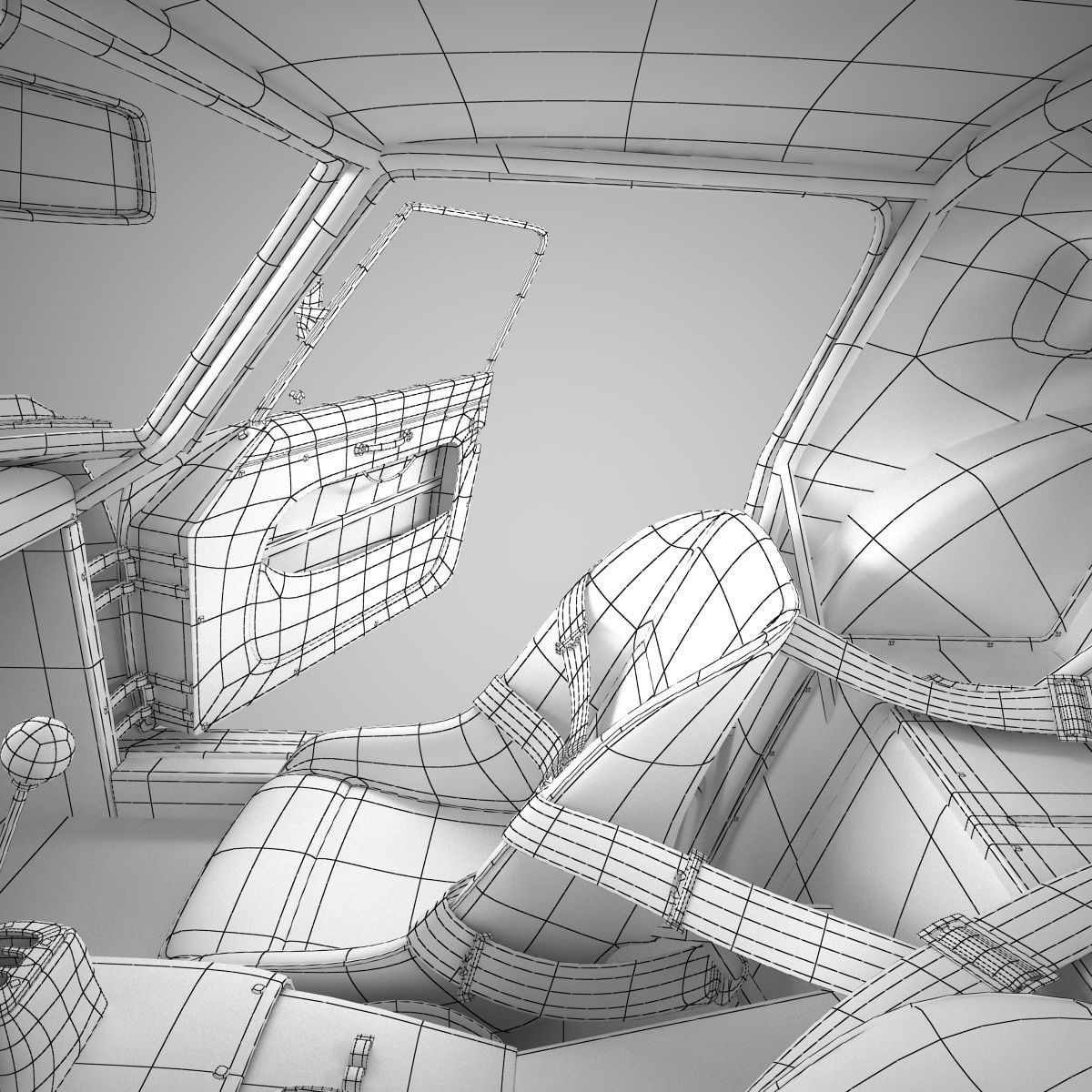 Ferrari 250 GTO - 3757GT - No Engine 3D model_82