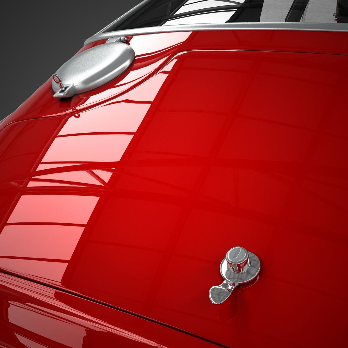 Ferrari 250 GTO - 3757GT - No Engine 3D model_27