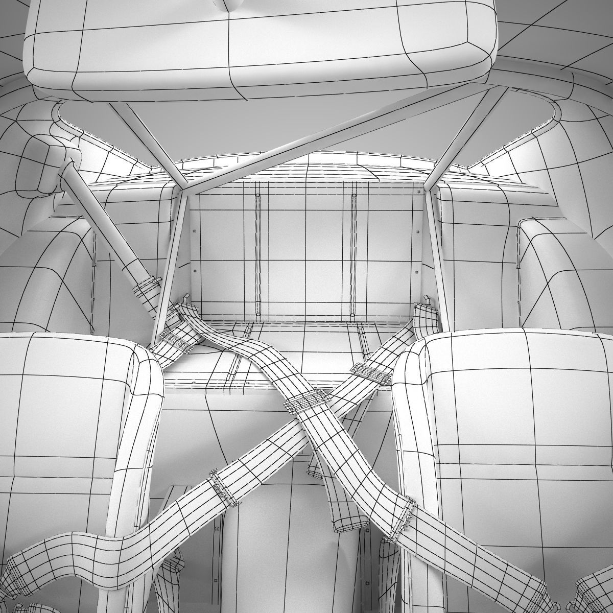 Ferrari 250 GTO - 3757GT - No Engine 3D model_83