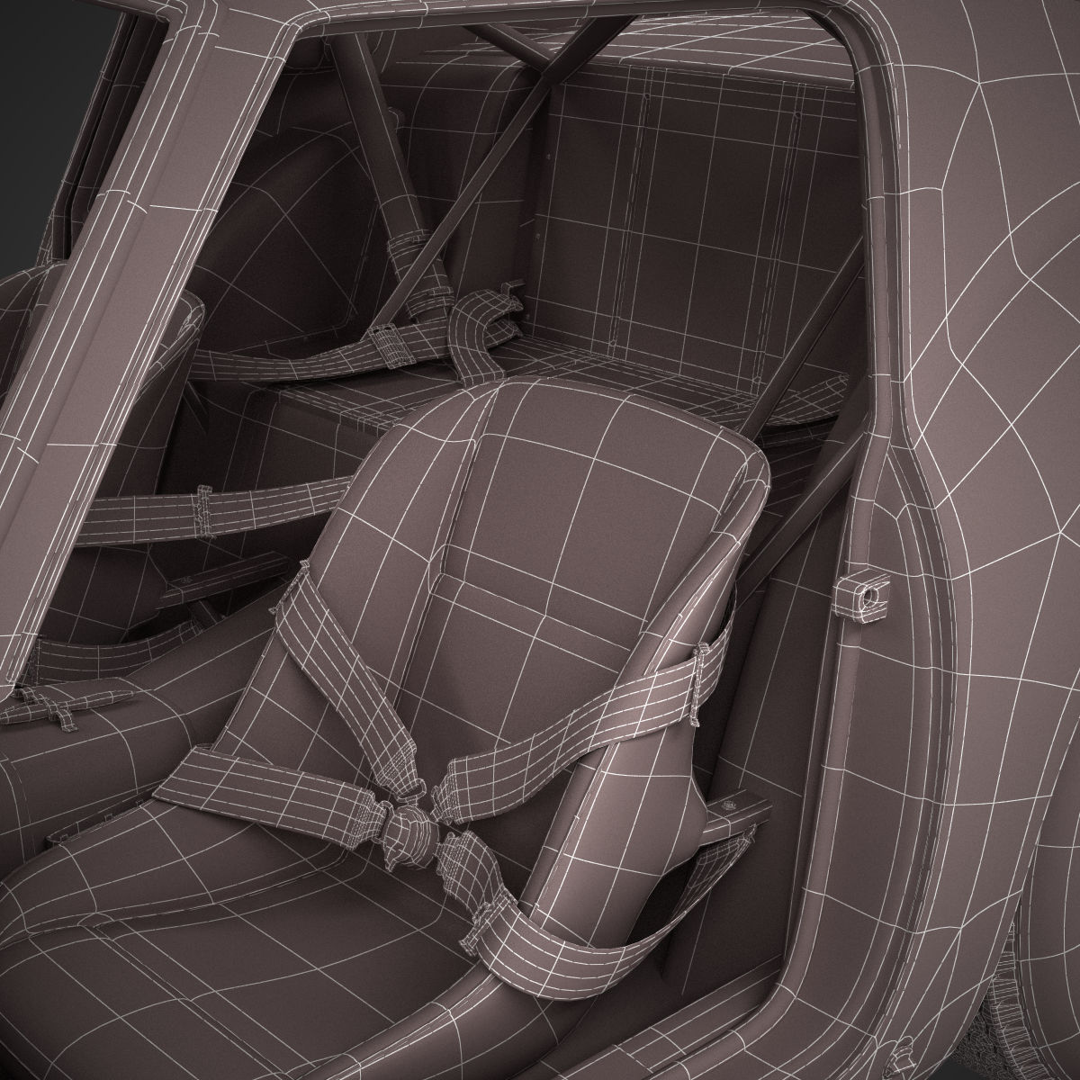 Ferrari 250 GTO - 3757GT - No Engine 3D model_44