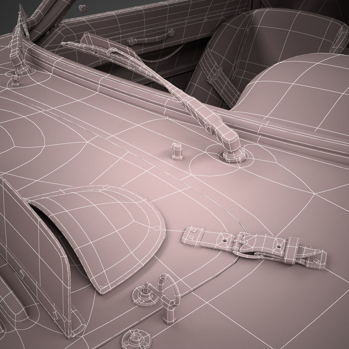 Ferrari 250 GTO - 3757GT - No Engine 3D model_30