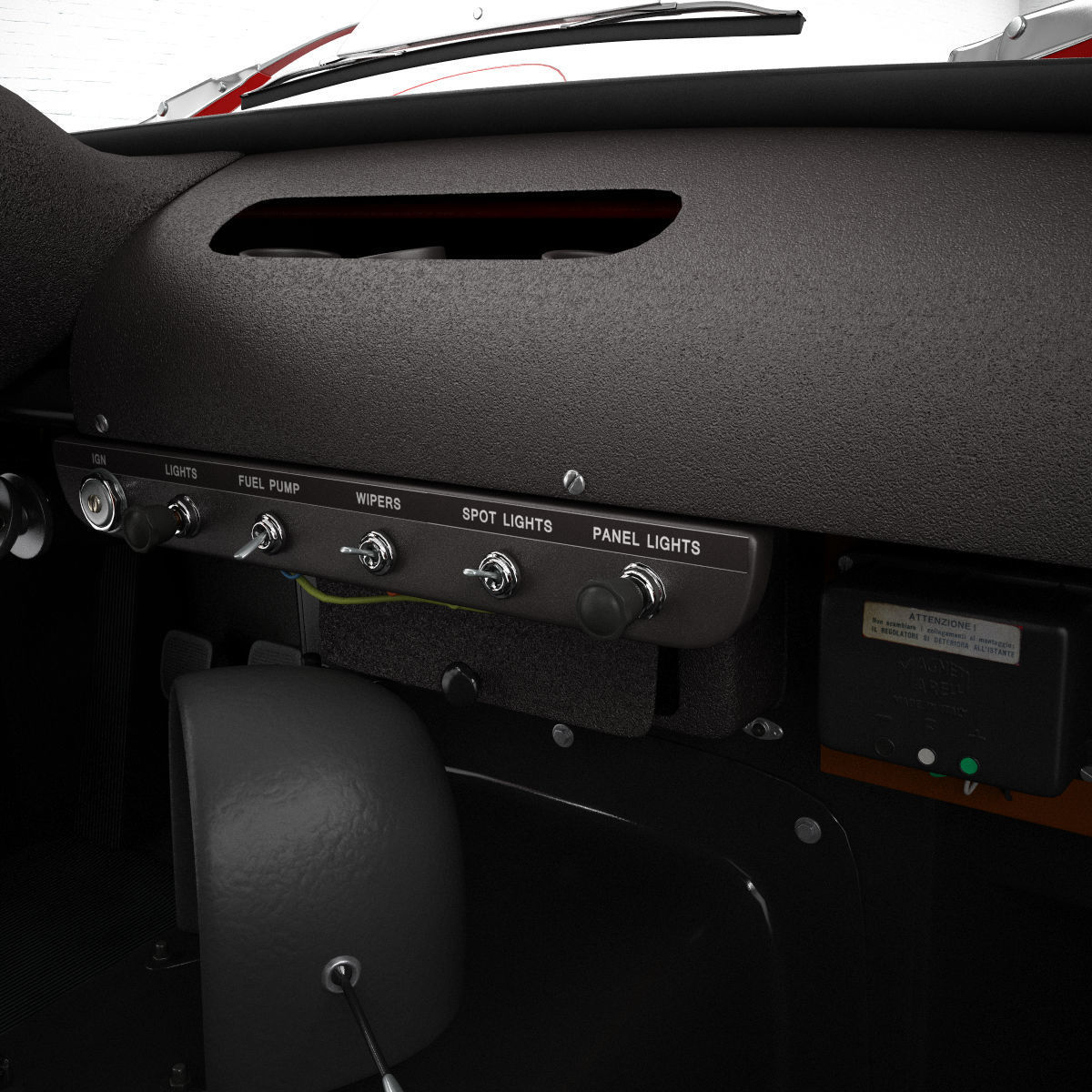 Ferrari 250 GTO - 3757GT - No Engine 3D model_51