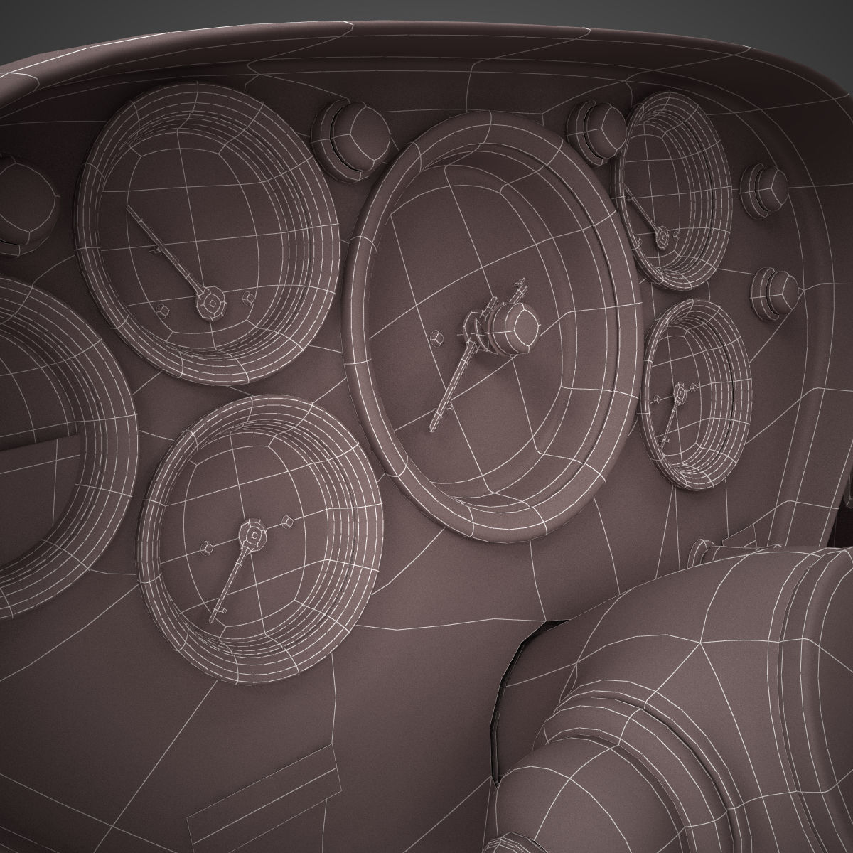 Ferrari 250 GTO - 3757GT - No Engine 3D model_46