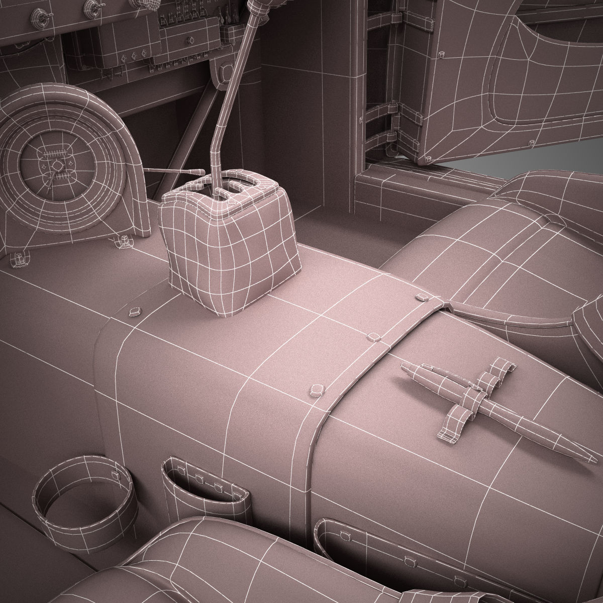 Ferrari 250 GTO - 3757GT - No Engine 3D model_48