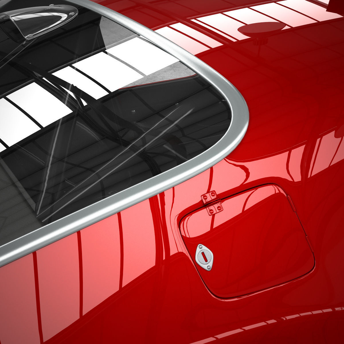 Ferrari 250 GTO - 3757GT - No Engine 3D model_21