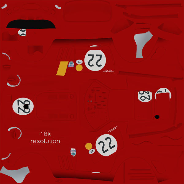 Ferrari 250 GTO - 3757GT - No Engine 3D model_63