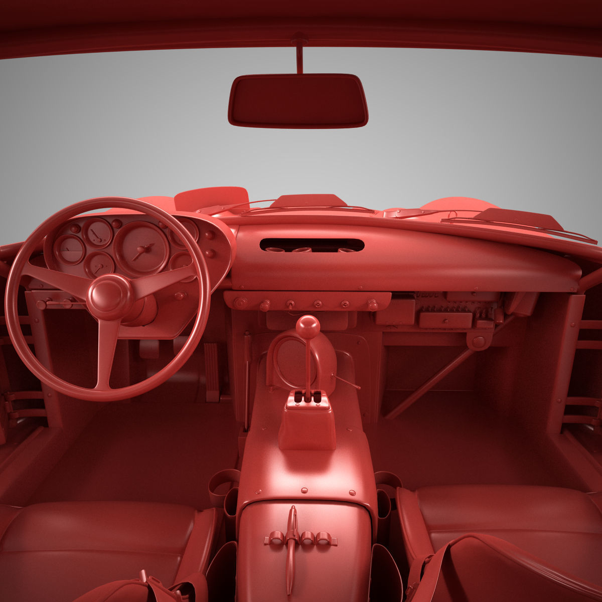 Ferrari 250 GTO - 3757GT - No Engine 3D model_77