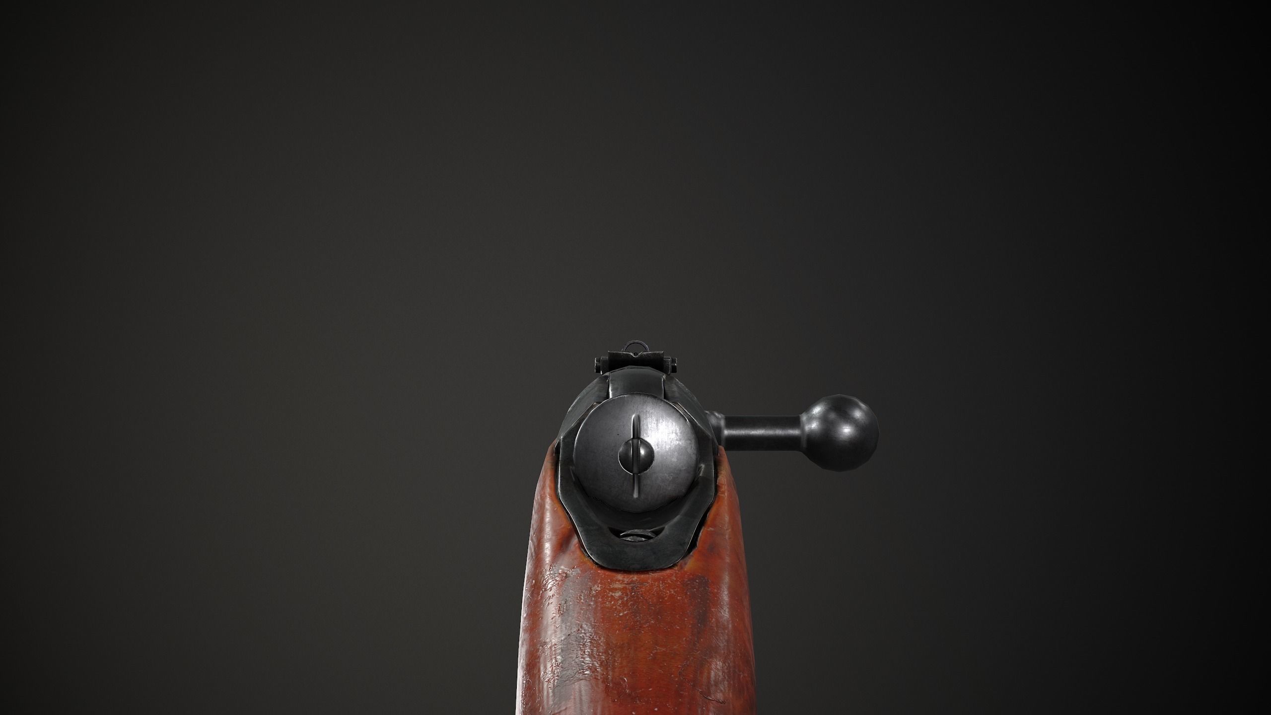 PBR Soviet Mosin Nagant M38 Low-poly 3D model_7