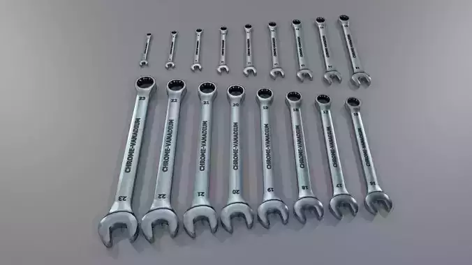 Wrenches ratchets 7-23 PBR