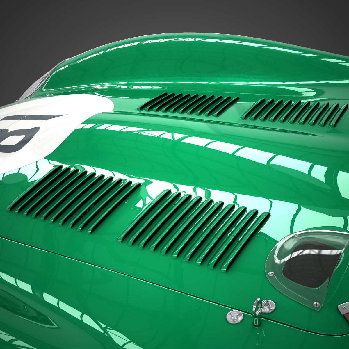 Ferrari 250 GTO - 3767 GT - No Engine 3D model_21