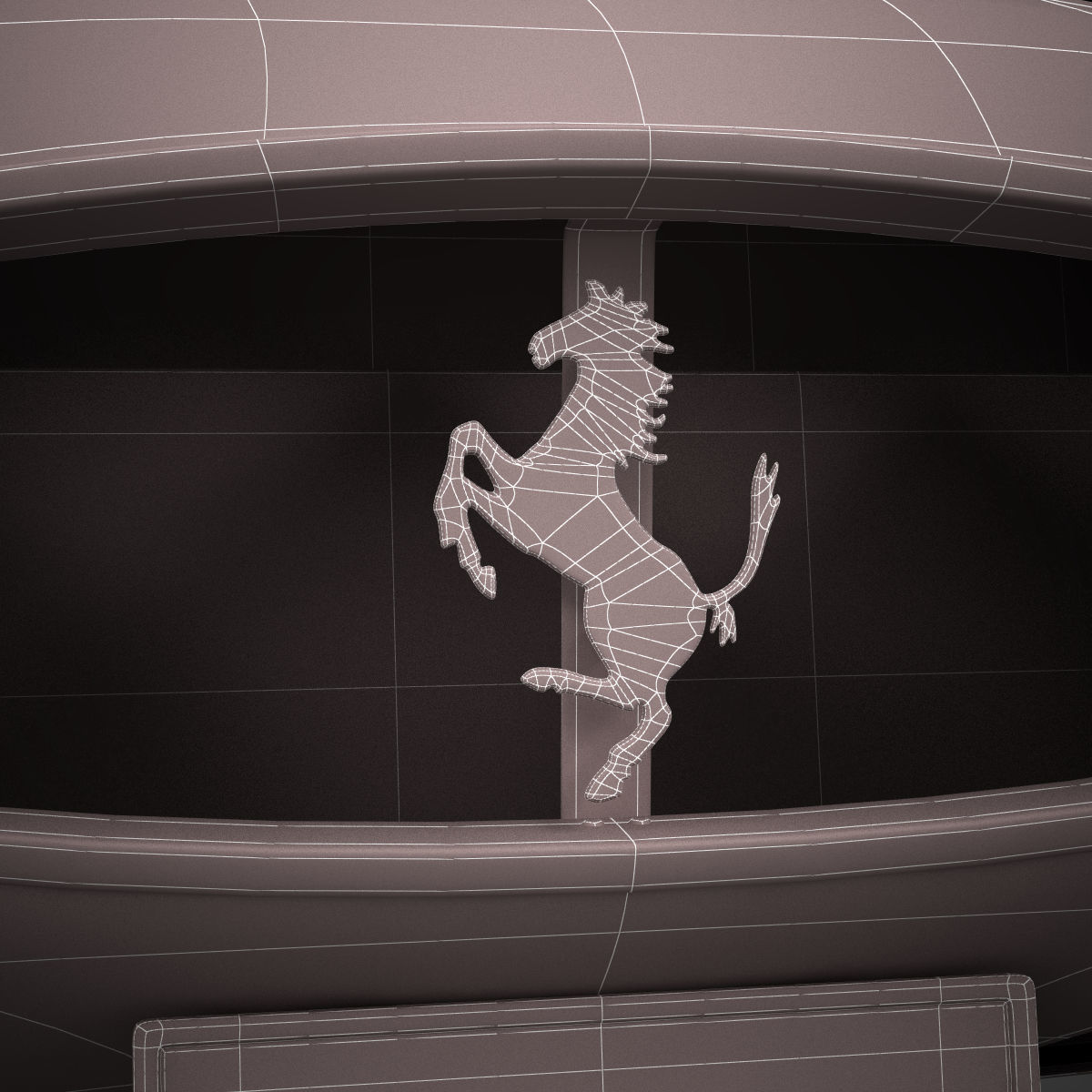 Ferrari 250 GTO - 3767 GT - No Engine 3D model_34