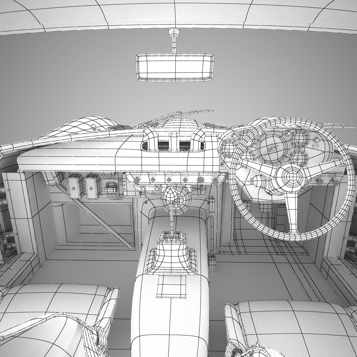 Ferrari 250 GTO - 3767 GT - No Engine 3D model_81