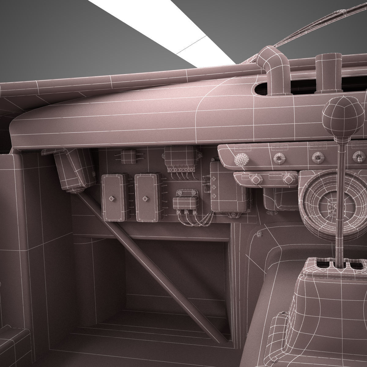 Ferrari 250 GTO - 3767 GT - No Engine 3D model_44