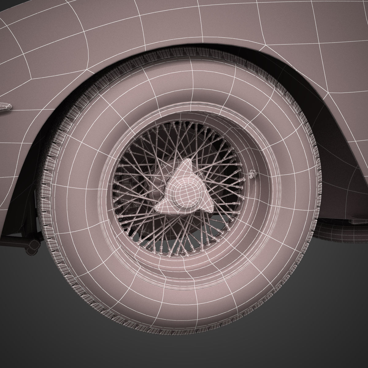 Ferrari 250 GTO - 3767 GT - No Engine 3D model_32