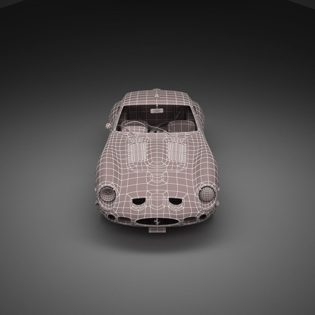 Ferrari 250 GTO - 3767 GT - No Engine 3D model_66