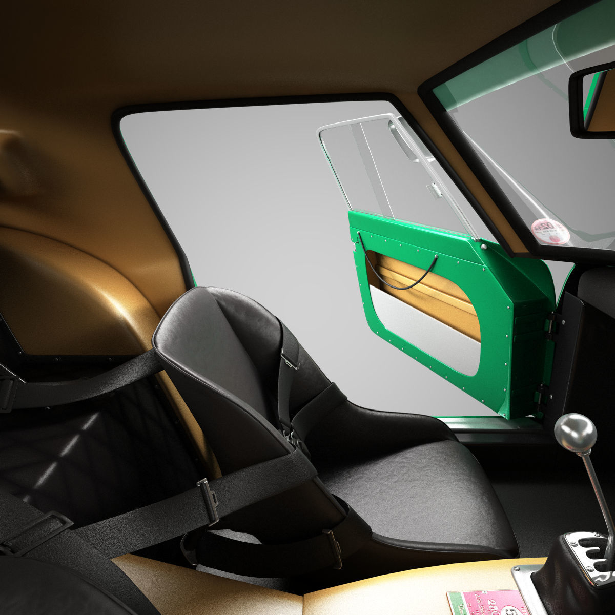 Ferrari 250 GTO - 3767 GT - No Engine 3D model_71