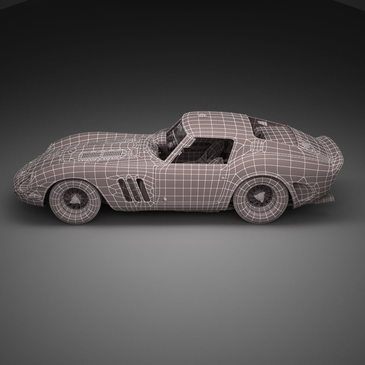 Ferrari 250 GTO - 3767 GT - No Engine 3D model_67