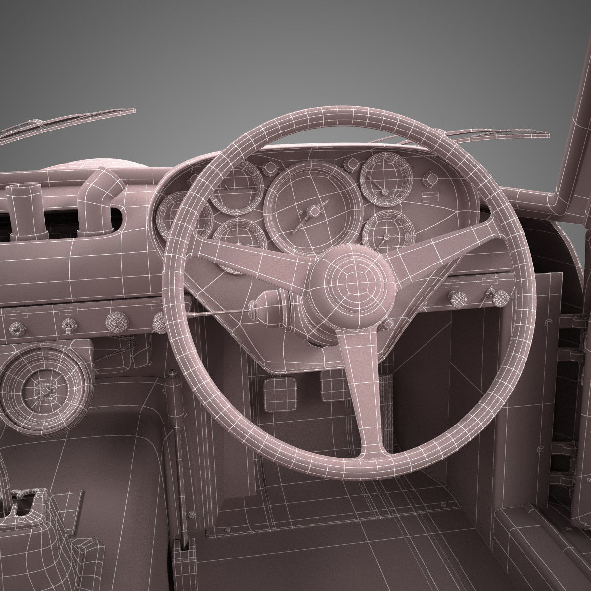 Ferrari 250 GTO - 3767 GT - No Engine 3D model_40