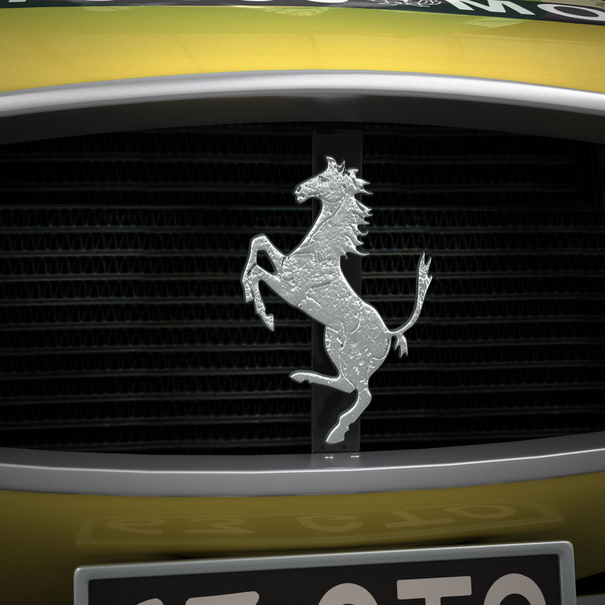 Ferrari 250 GTO - 3767 GT - No Engine 3D model_33