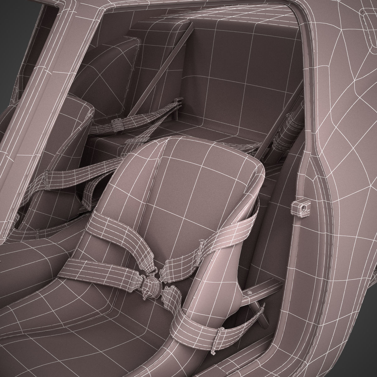 Ferrari 250 GTO - 3767 GT - No Engine 3D model_48