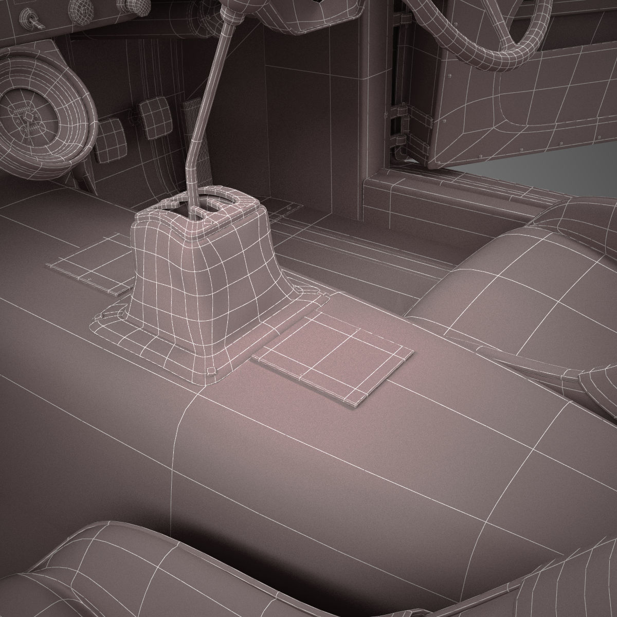 Ferrari 250 GTO - 3767 GT - No Engine 3D model_46