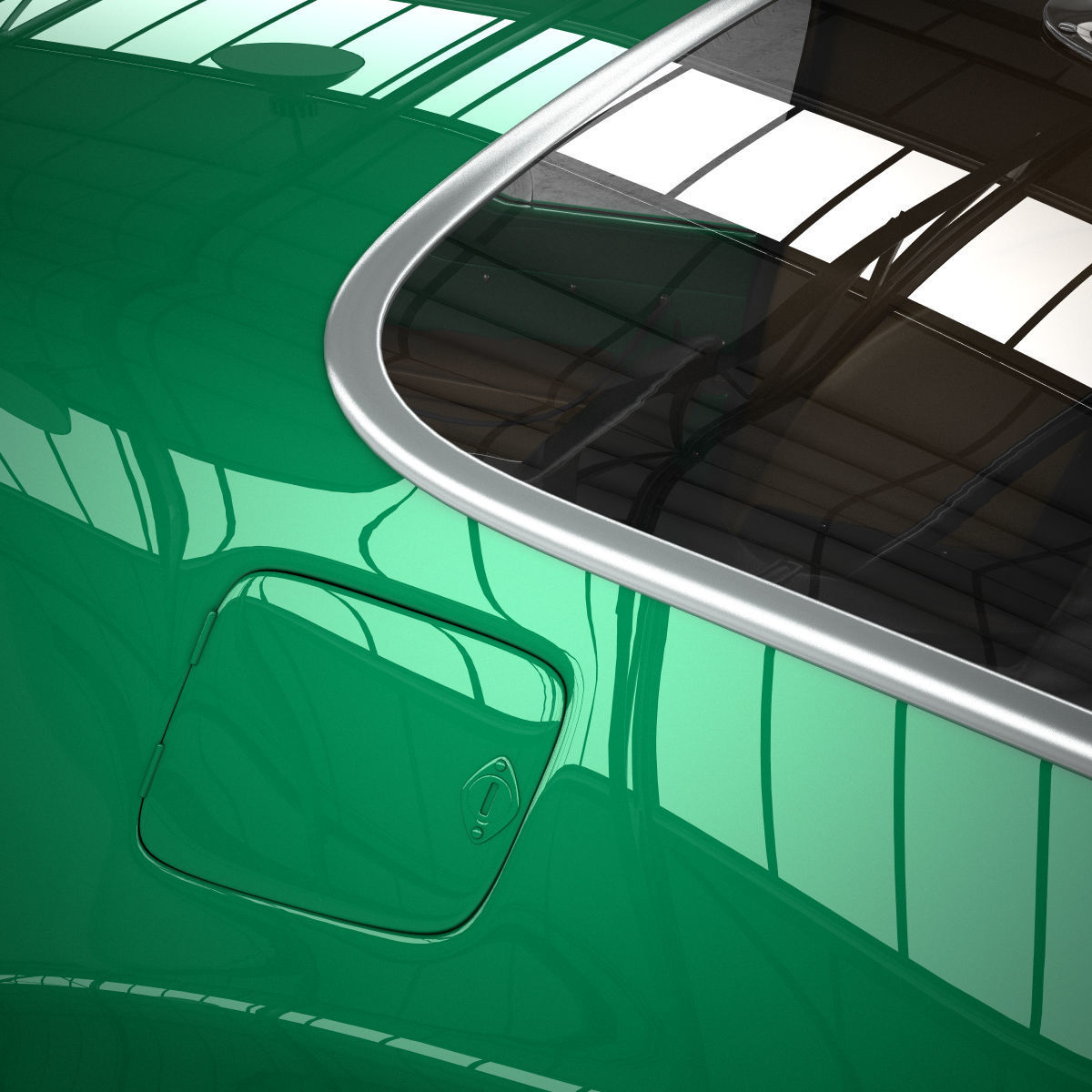 Ferrari 250 GTO - 3767 GT - No Engine 3D model_23