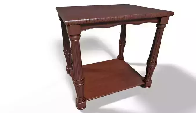 End Table v01 3D model