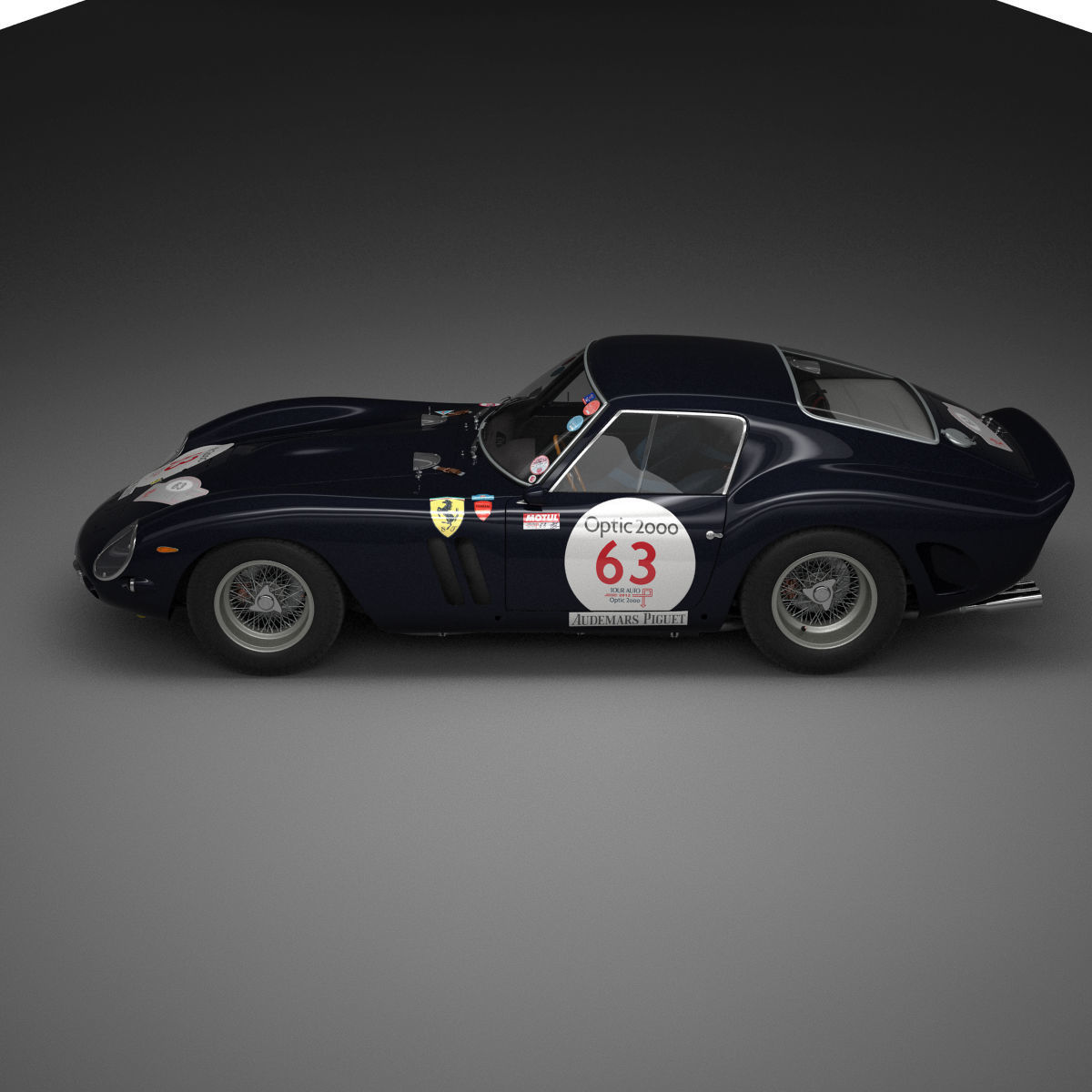 Ferrari 250 GTO - 4219GT - No Engine 3D model_67