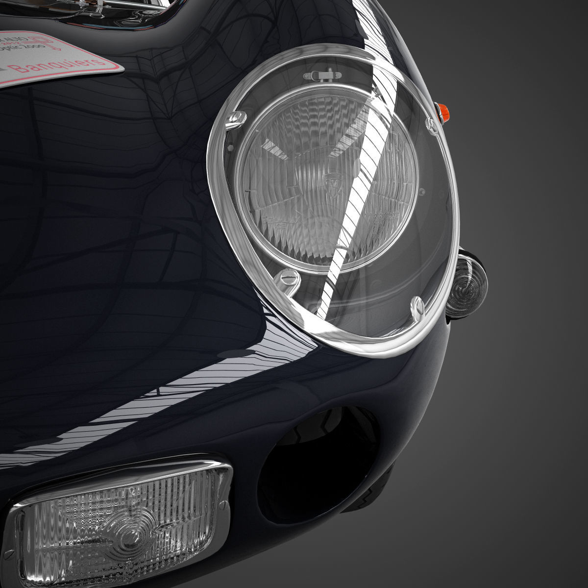 Ferrari 250 GTO - 4219GT - No Engine 3D model_12