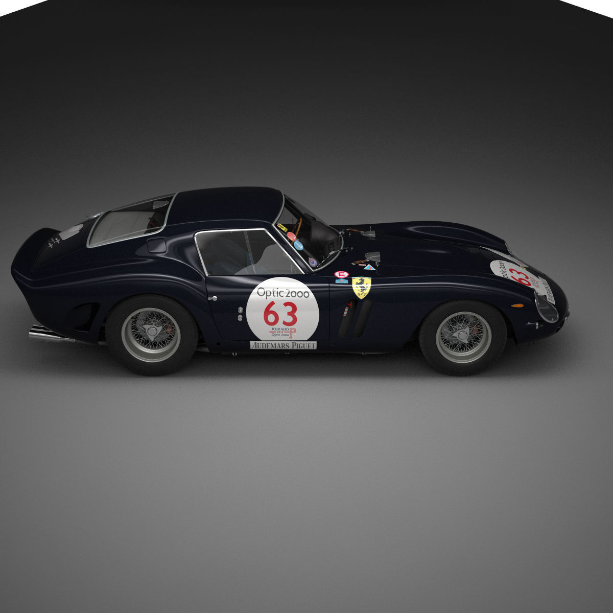 Ferrari 250 GTO - 4219GT - No Engine 3D model_69