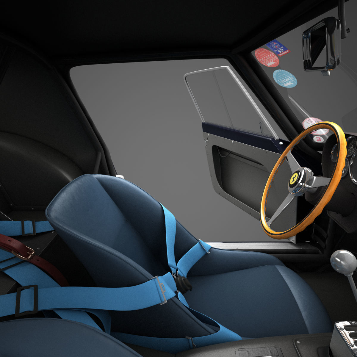 Ferrari 250 GTO - 4219GT - No Engine 3D model_81