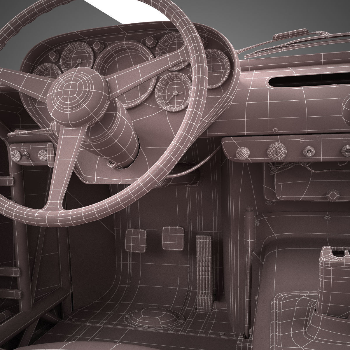 Ferrari 250 GTO - 4219GT - No Engine 3D model_47