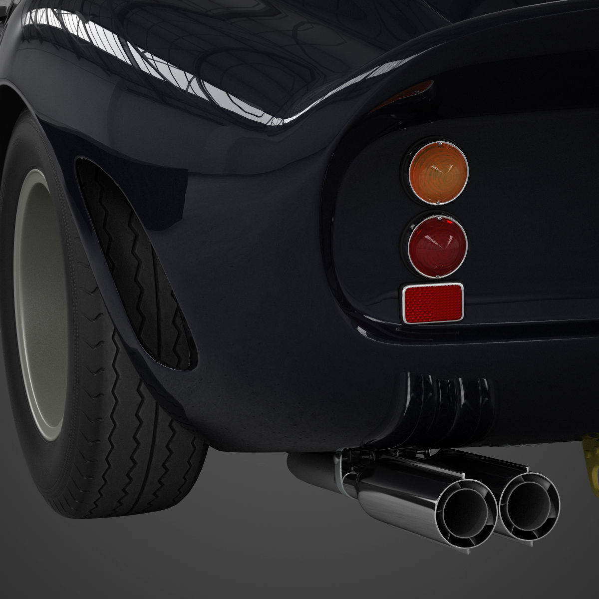 Ferrari 250 GTO - 4219GT - No Engine 3D model_30