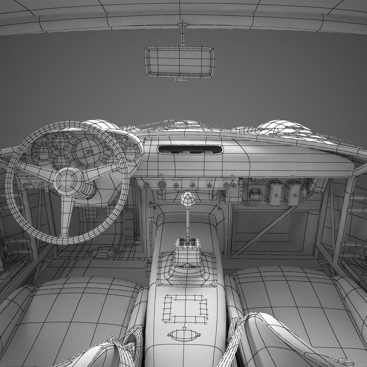 Ferrari 250 GTO - 4219GT - No Engine 3D model_86