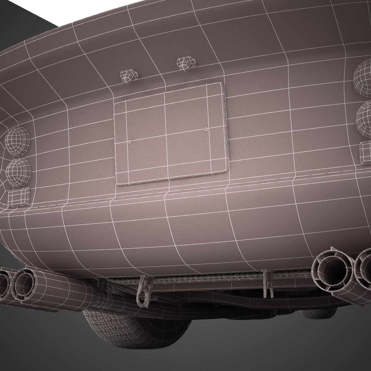 Ferrari 250 GTO - 4219GT - No Engine 3D model_33